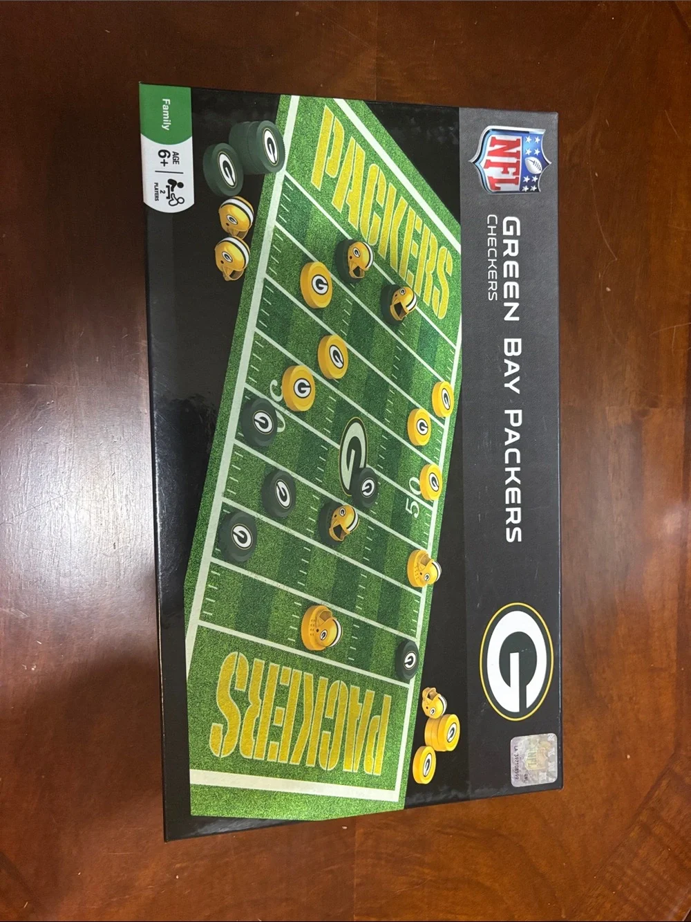 NFL Green Bay Packers Checkerboard Game - Green, Yellow & Black
